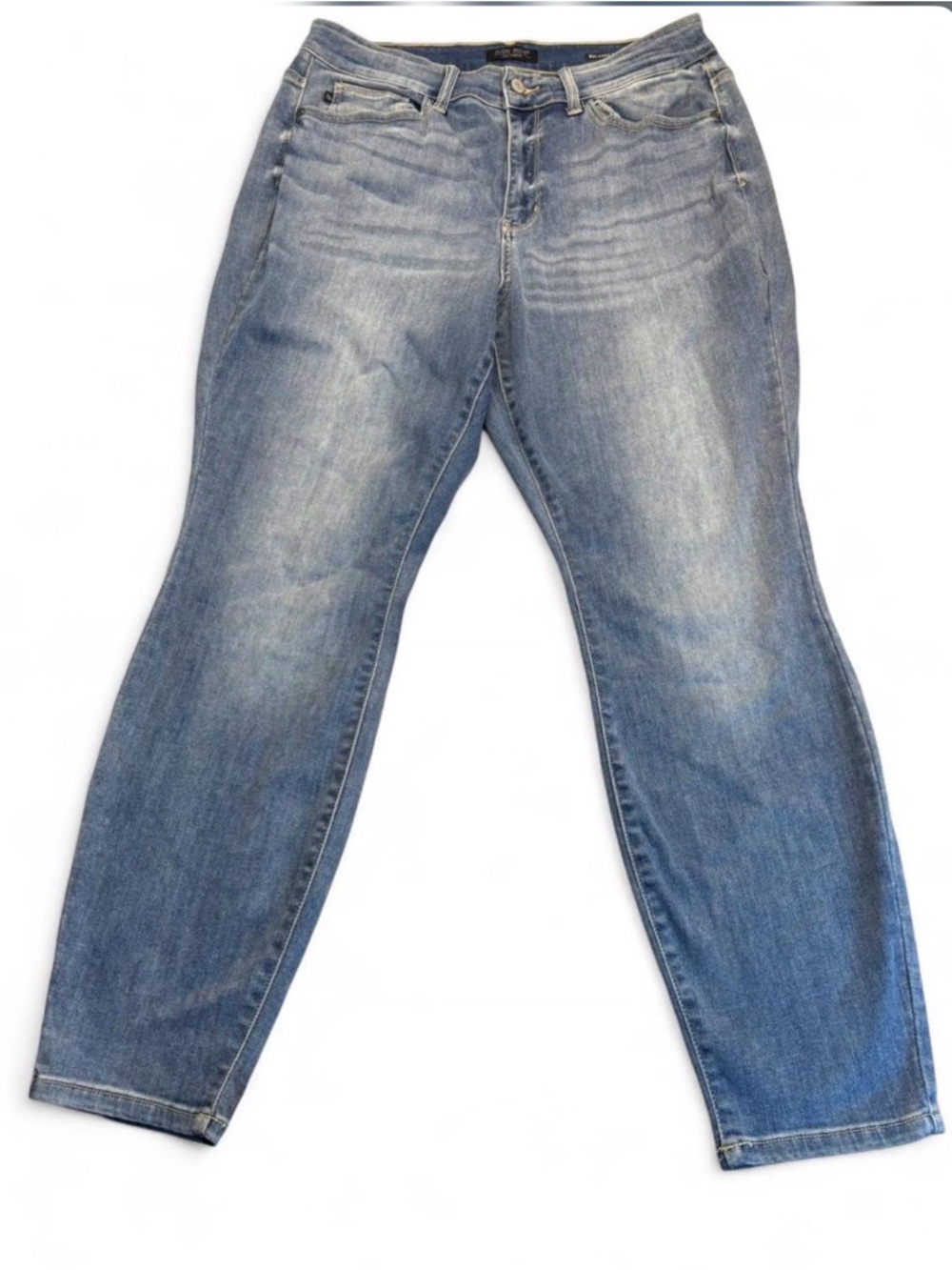 Judy Blue Light Blue Boyfriend Stretch Jeans